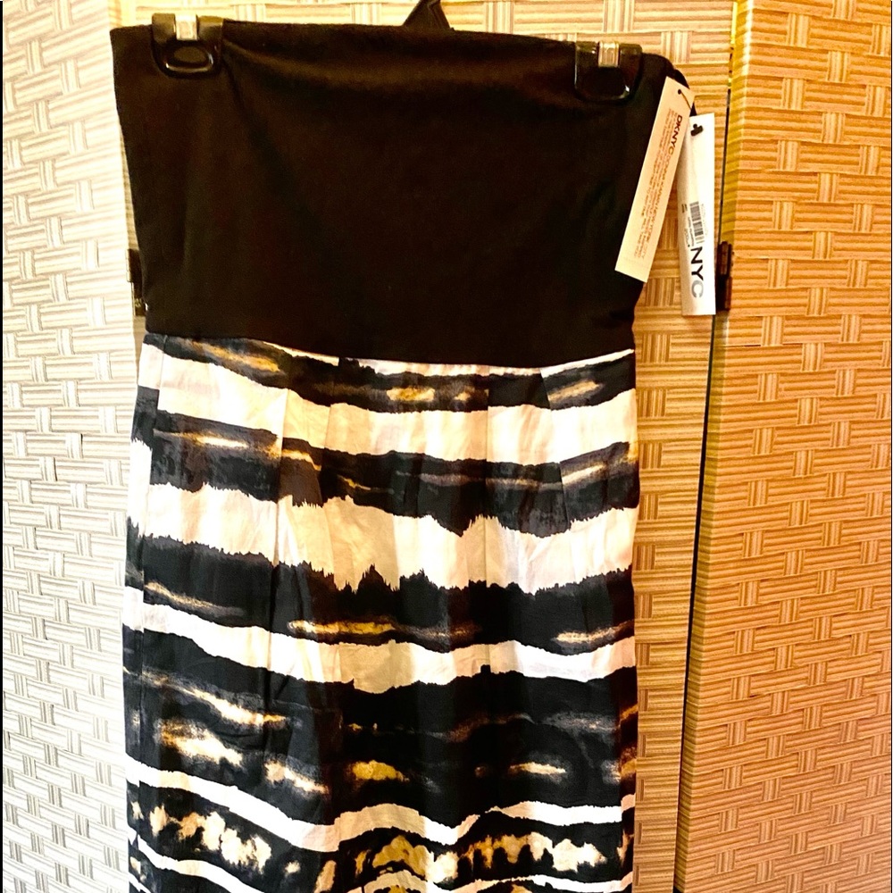 DKNY strapless dress size 4